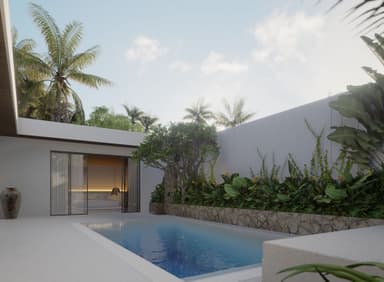 Bali villa interior